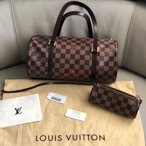 louis vuitton damier papillon pochette